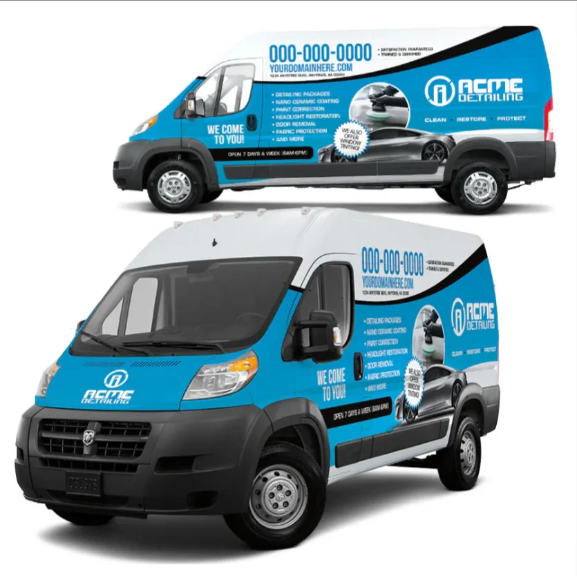 Professional Vehicle Wraps for High-Impact Mobile Advertising