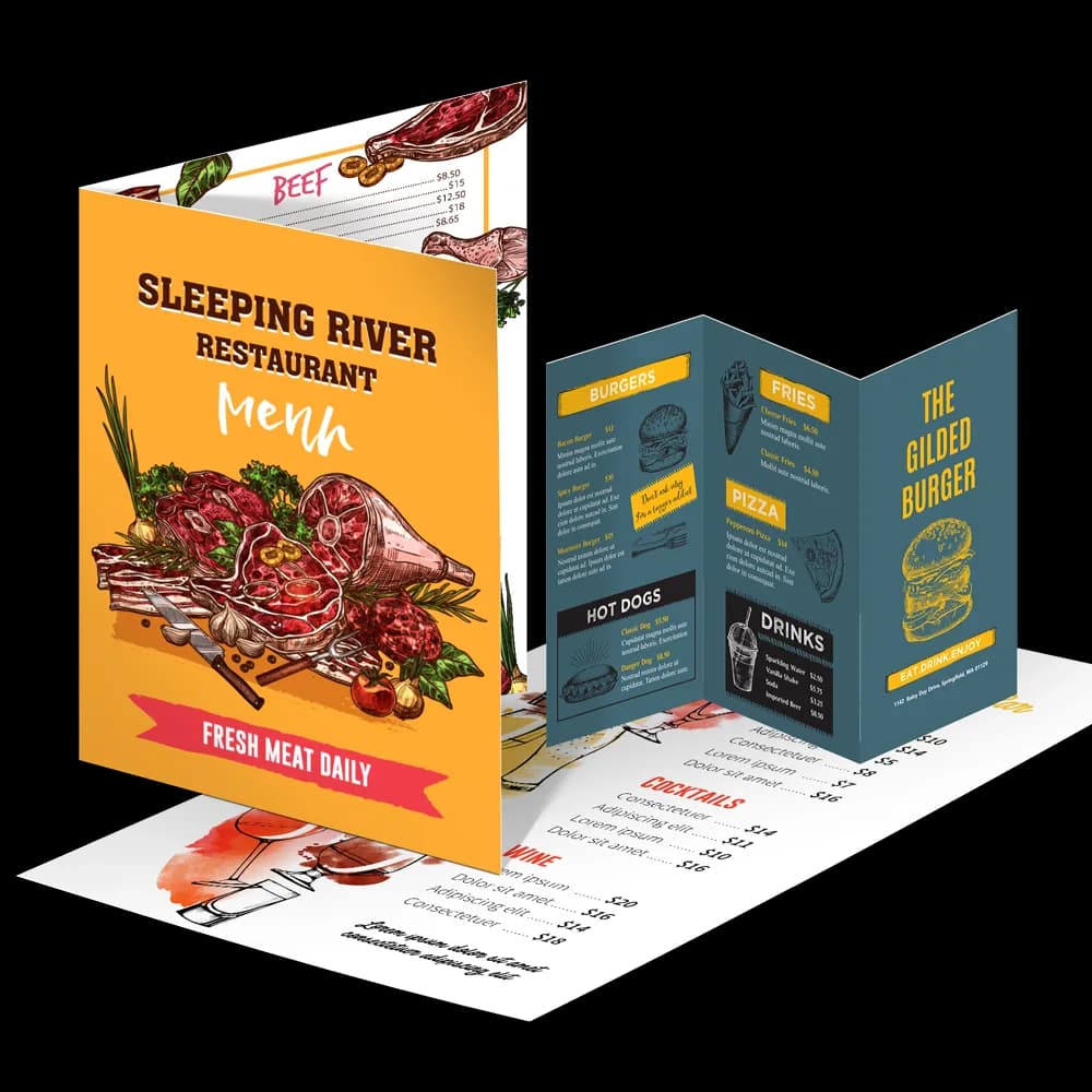 Professionally printed newsletters, flyers, and rack cards by MSE Printing for impactful communication